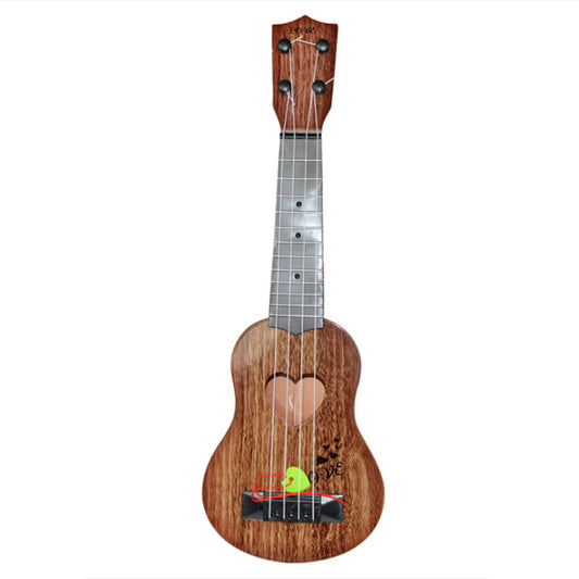 Mini Beginner Safe Classical Simple Ukulele Guitar 4 Strings Educational Musical Concert Instrument Toy for Kids Christmas Gift