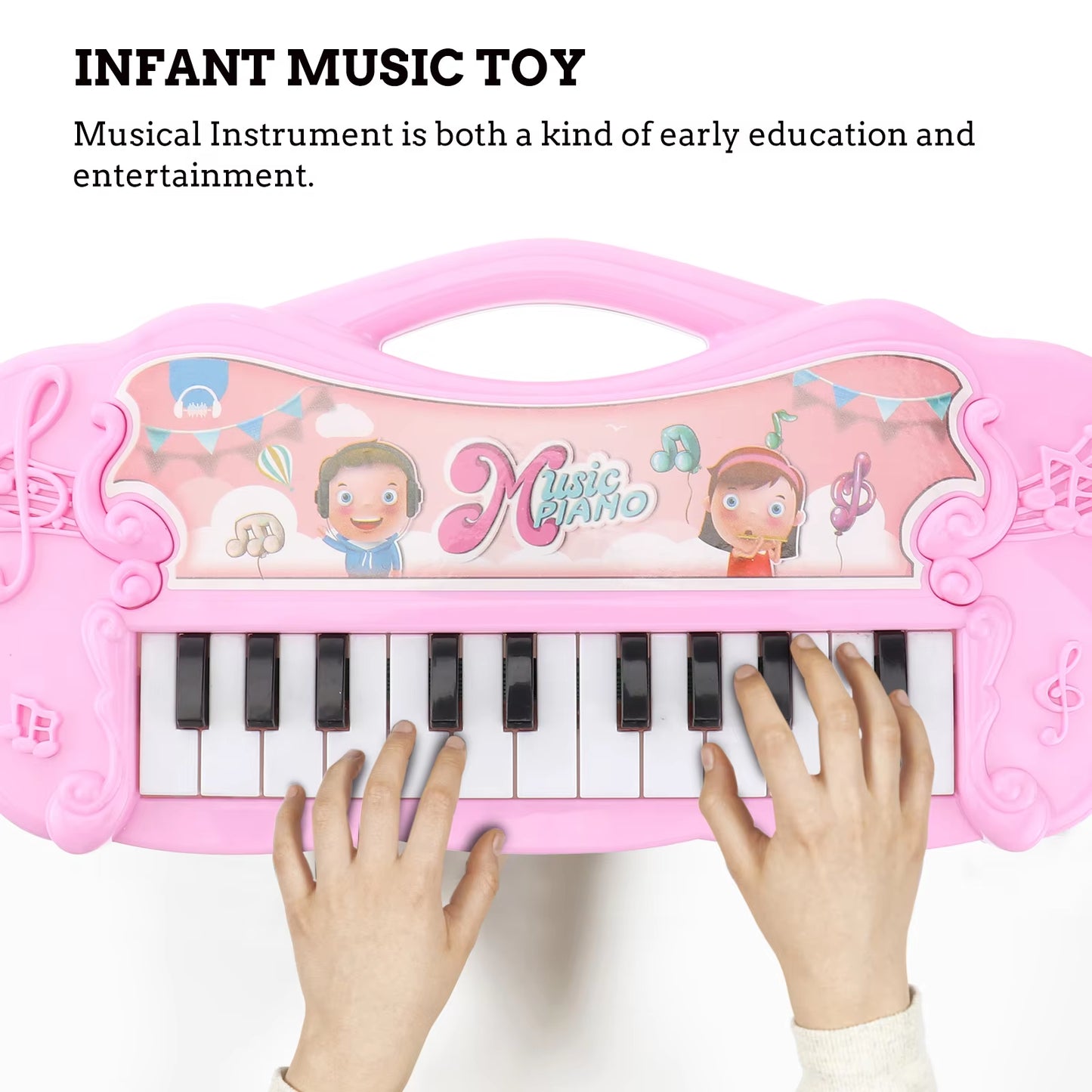 Piano Toy Keyboard Toddler Kids Electronic Musical Toys Music Educational Early Mini Children Instruments Instrument Infant