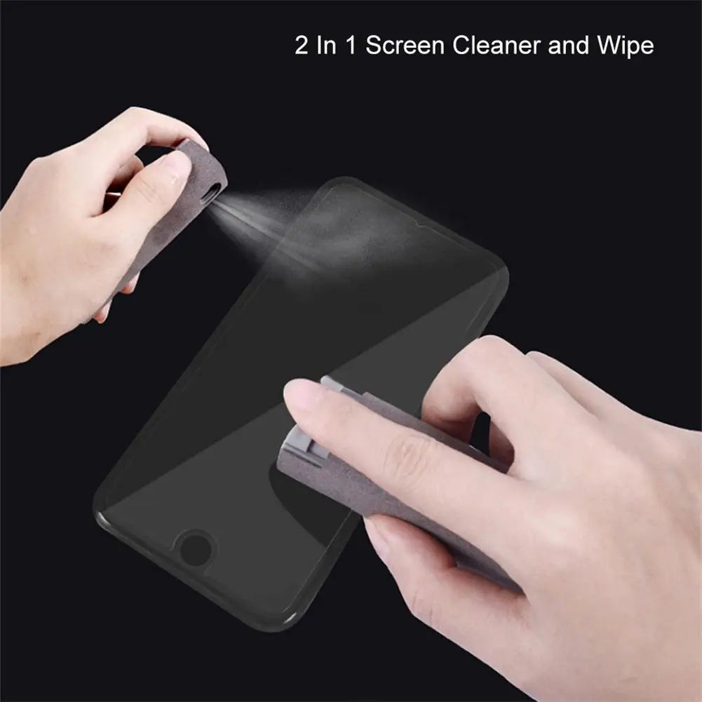 Fingerprint-Proof Screen Cleaner Kit Portable Lcd Screen Cleaning Spray Tool for Mobile Phone Tablet Pc