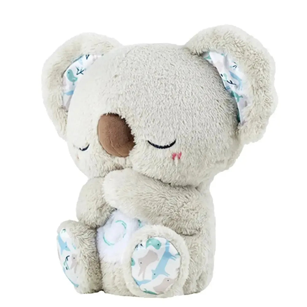 Kawaii Koala Baby Sleeping Companion Sound Soothing Musical Plush Toy and Light Doll Breathing Motion Koala Bear Toys Gifts