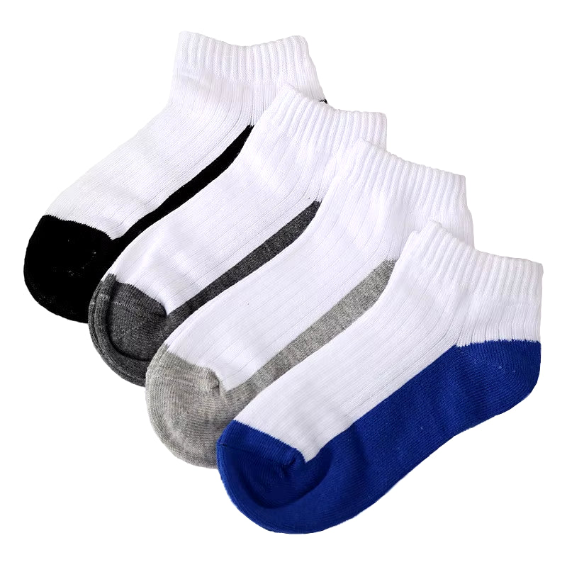 Kids Socks Boys Cotton Summer Baby Socks White Sport Socks for Kids Short Children Casual Meias School Pairs 2-12 Years Brand