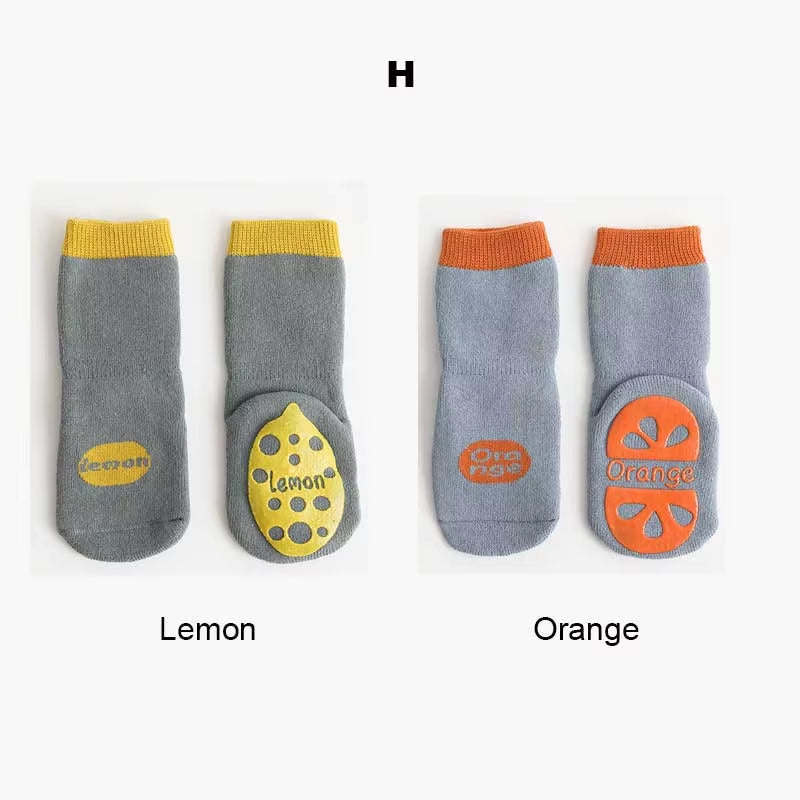 Winter Baby Thermal Non Slip Socks for Girl Boy Children Cotton Sock Newborn Toddler Home Thick Sock Infant Anti-Slip Sleep Sock