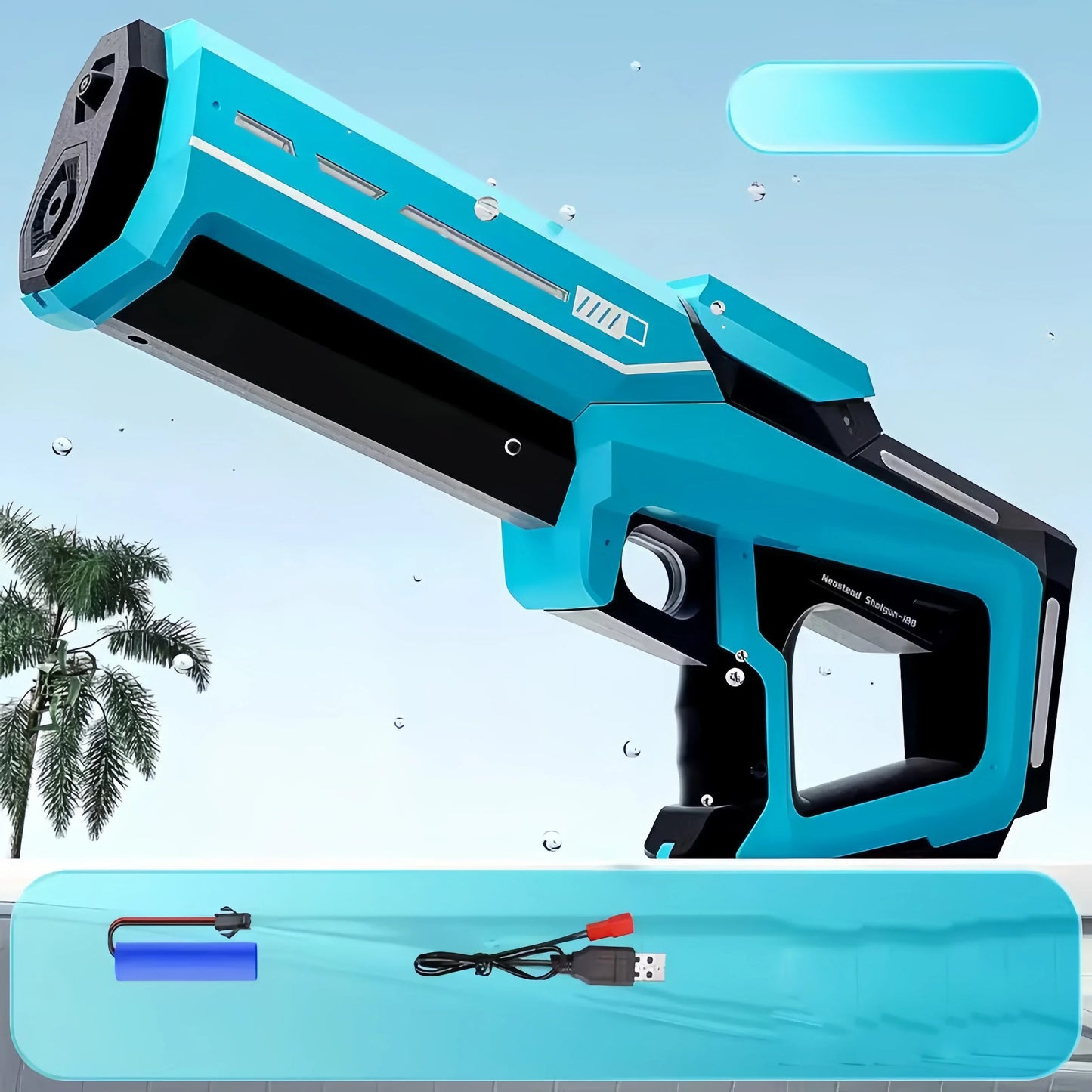 Electric Water Guns for Adults Powerful Squirt Automatic Water Suction Water Blasters Summer Outdoor Beach Toy for Boys Kid Gift