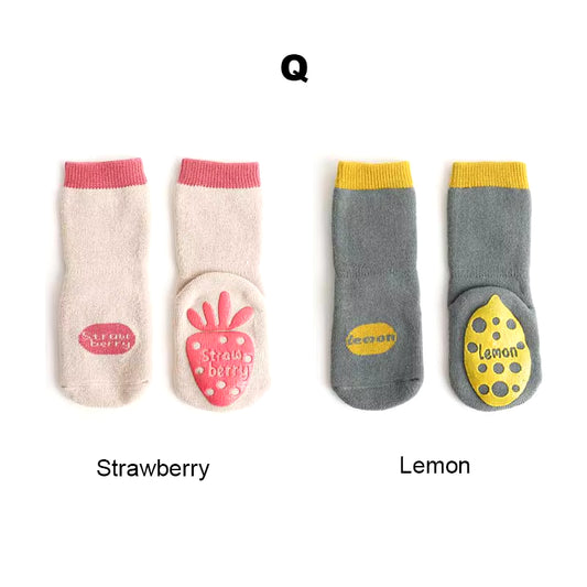 Winter Baby Thermal Non Slip Socks for Girl Boy Children Cotton Sock Newborn Toddler Home Thick Sock Infant Anti-Slip Sleep Sock