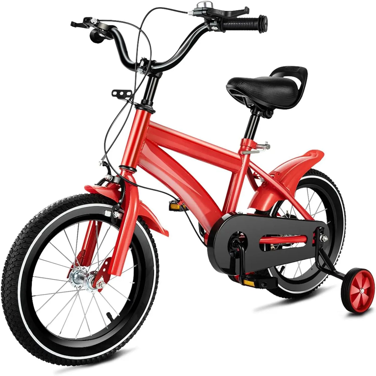 Kids Bike for Ages 3-6 Years Old Boys Girls 14 Inch Kid'S Bikes with Training Wheels High Carbon Steel Children'S Bicycle