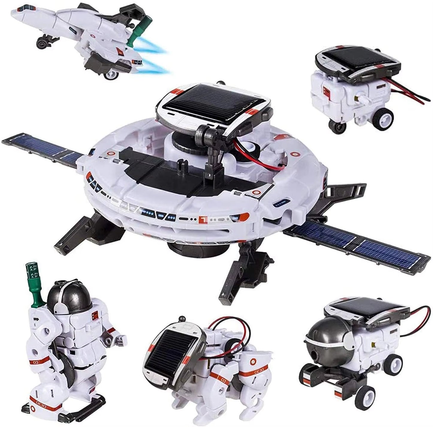 6-In-1 STEM Solar Robot Kit Toys Gifts for Kids Educational Building Science Experiment Set Birthday for Kids Boys Girls