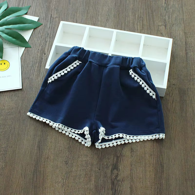 Children Pants Toddler Kids Summer Trousers Clothes for Baby Girls Shorts