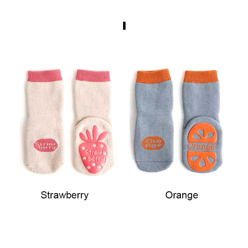 Winter Baby Thermal Non Slip Socks for Girl Boy Children Cotton Sock Newborn Toddler Home Thick Sock Infant Anti-Slip Sleep Sock