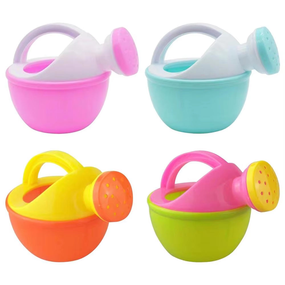 1PCS Baby Bath Toy Colorful Plastic Watering Can Watering Pot Beach Toy Play Sand Shower Bath Toy for Children Kids Gift