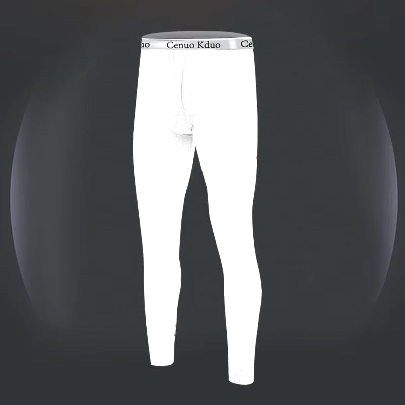 Men Long Johns Thermal Skin-Friendly Underwear Winter Warm Long Pants Male Soft Elastic Large Size Leggings Comfortable Tights