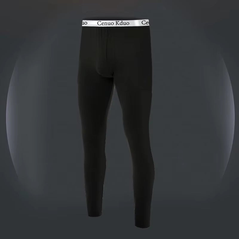 Men Long Johns Thermal Skin-Friendly Underwear Winter Warm Long Pants Male Soft Elastic Large Size Leggings Comfortable Tights